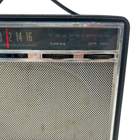 Vintage Heath Kit Model GR-24 Portable Transistor AM Radio - Picture 8 of 16